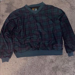 Vintage crew neck windbreaker